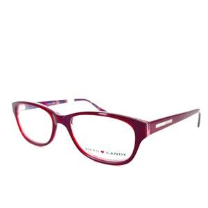 HARD CANDY RED WT-HC33 WM SUNGLASSES EYEGLASSES FRAME 52-17-140